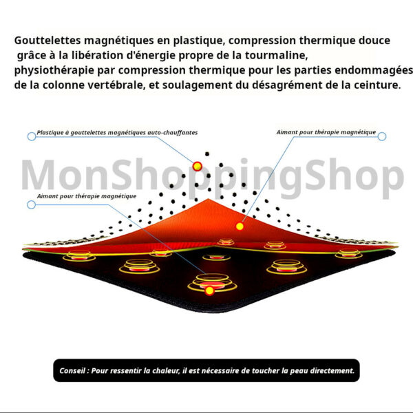 Ceinture magnétique lombaire – Image 4