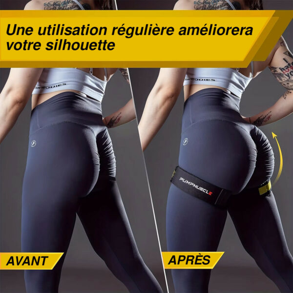 Bandes de restriction du flux sanguin pour jambes réglables – Image 5