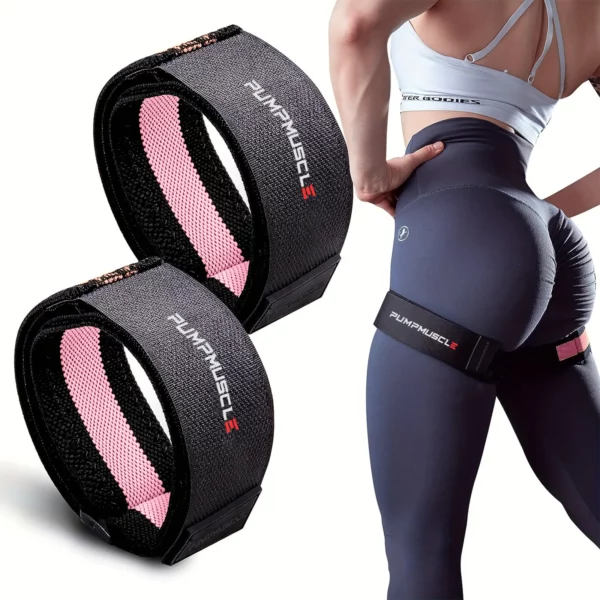 Bandes de restriction du flux sanguin pour jambes réglables – Image 2