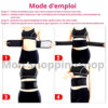 Ceinture magnétique lombaire – Image 3