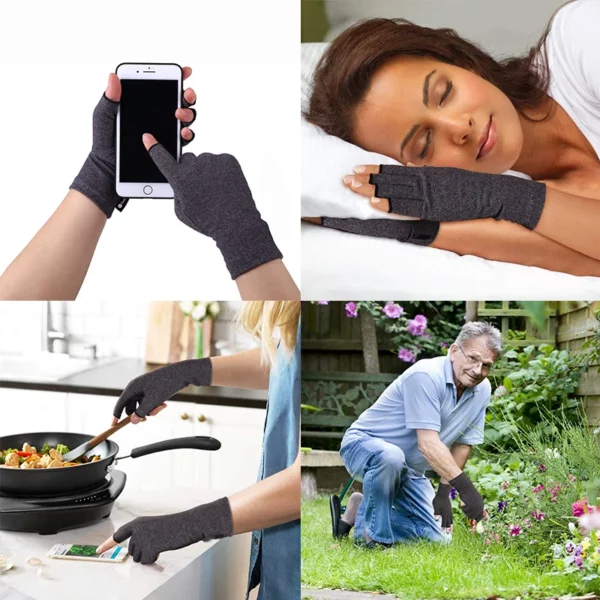Gants de compression sans doigts – Image 2