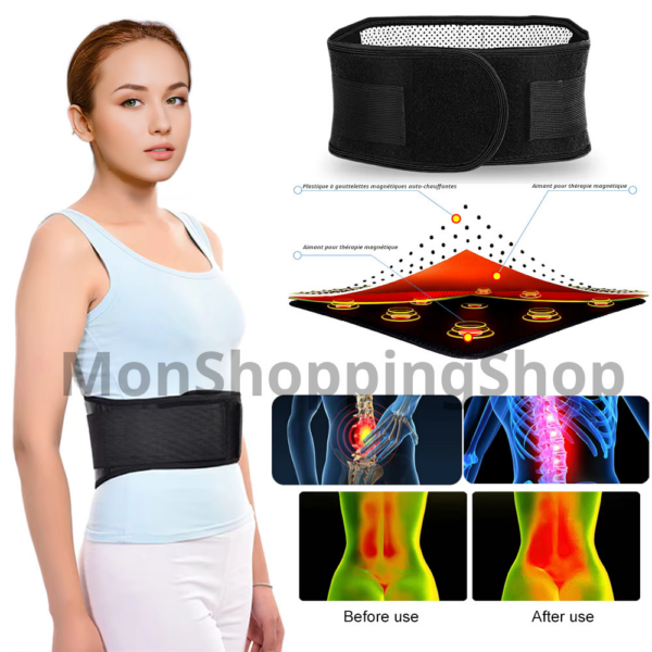 Ceinture magnétique lombaire – Image 2