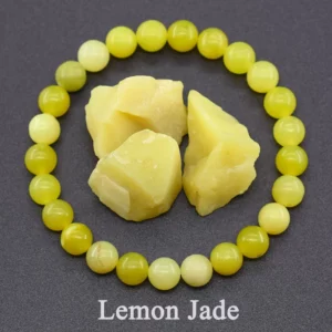 Bracelet Lemon Jade – Un bijou pour chance et sérénité