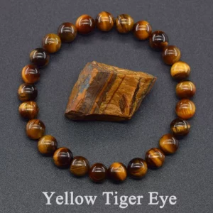 Bracelet L’Œil de Tigre : protection, courage et confiance en soi.