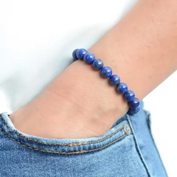 Bracelet Lapis-Lazuli: Sagesse Spirituelle – Image 7