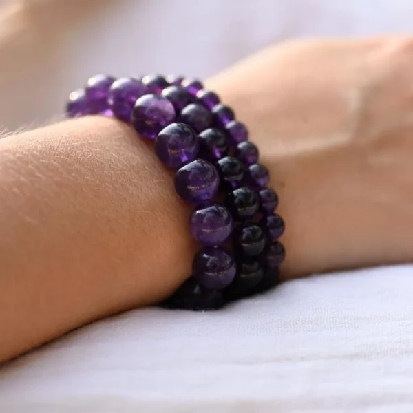 Bracelet Améthyste – La pierre de la spiritualité et de la protection – Image 5