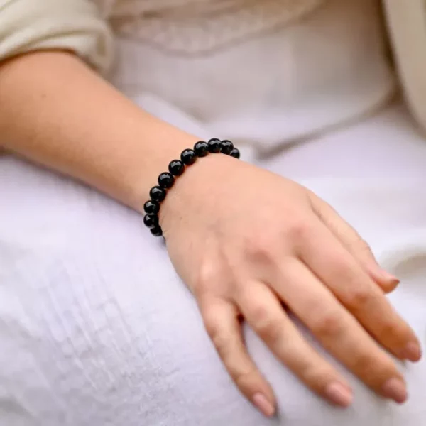 Bracelet Onyx – Protection, force intérieure et ancrage – Image 3