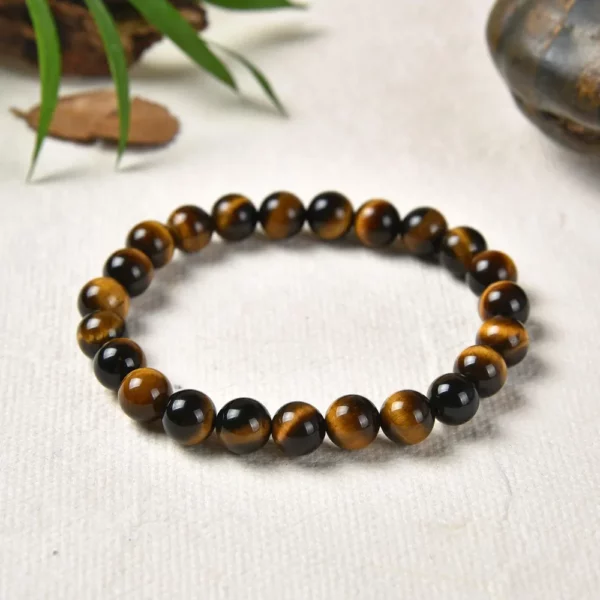 Bracelet L’Œil de Tigre : protection, courage et confiance en soi. – Image 5